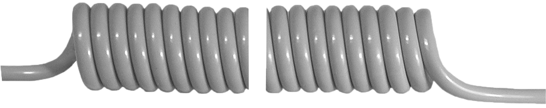 Gray 1 Hole Syringe Tubing Coiled product image