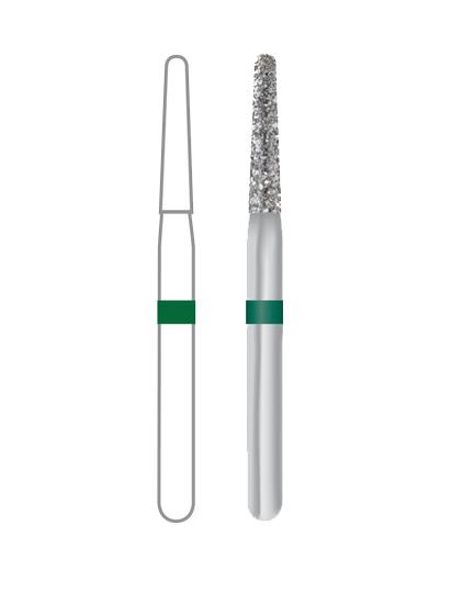 Diamond Bur Friction Grip Short Shank Coarse 856-014C 5/Pk product image