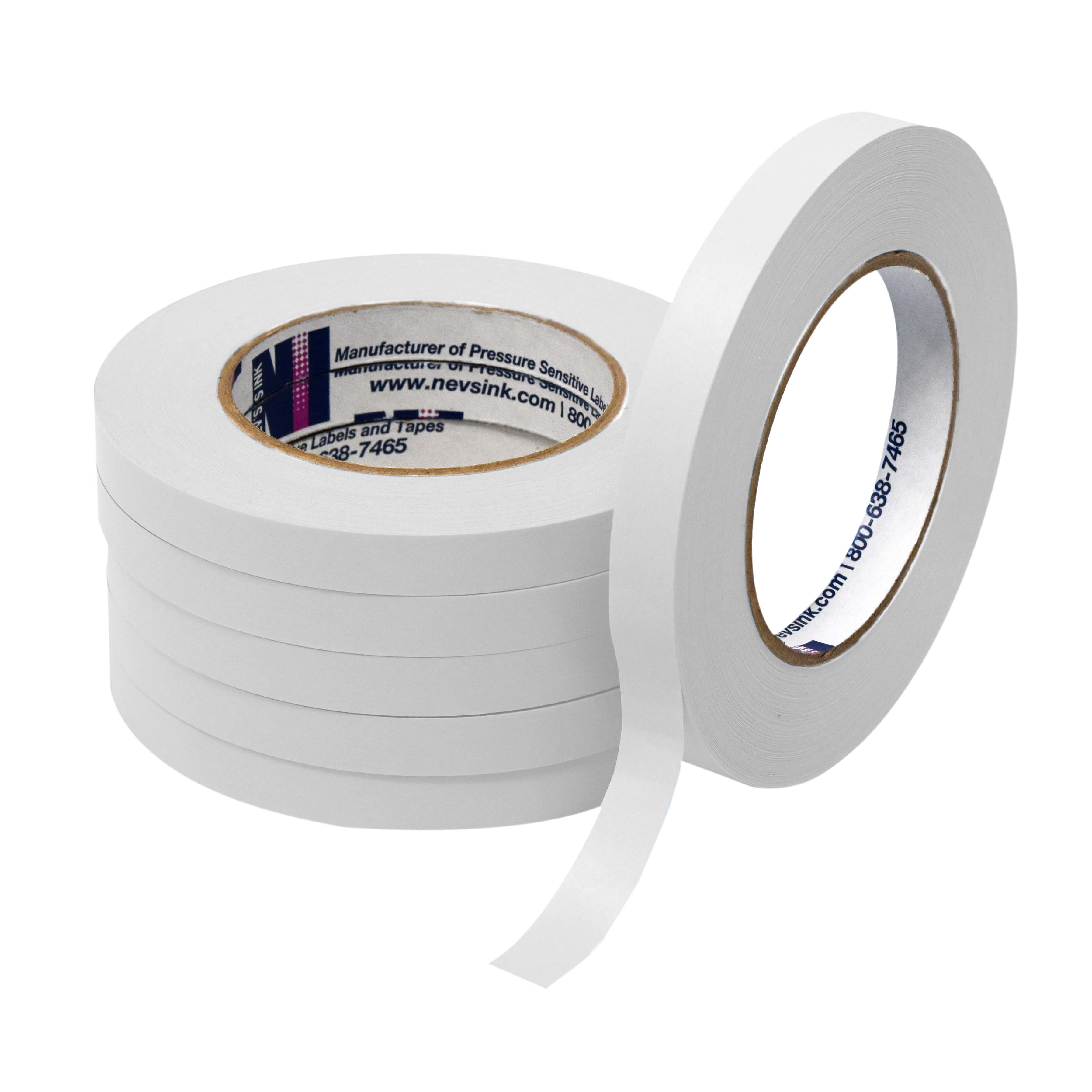 White Labeling Tape 1/2" Wide x 60yd Box of 6 product image