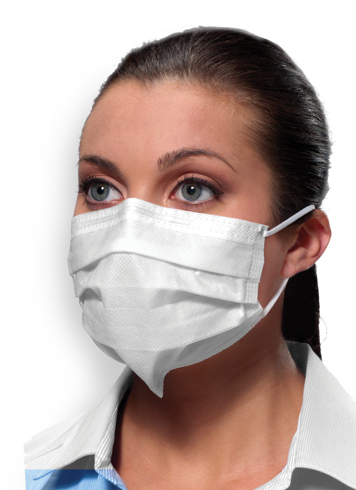 Crosstex Surgical Face Mask ASTM Level 3 White Box of 50 product image