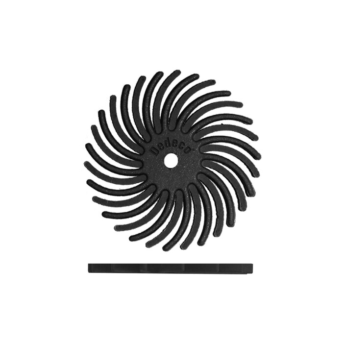 Sunburst 7/8" TC Radial Discs Black 240 Grit (S/C) Box of 48 product image