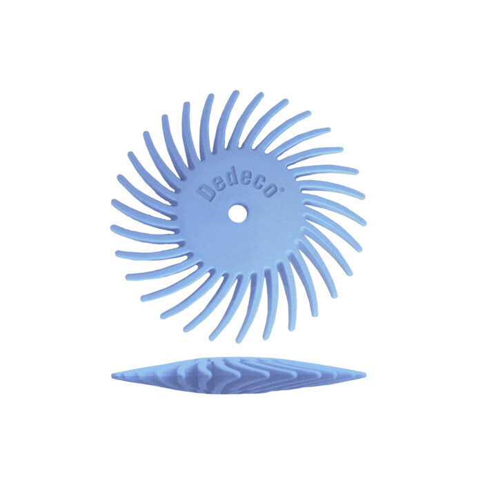 Sunburst 7/8" TC Knife-Edge Discs Blue 400 Grit (S/C) Box of 100 product image