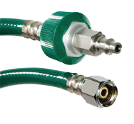 Oxygen Hose DISS Nut x Puritan Male Quick Connect 5ft product image