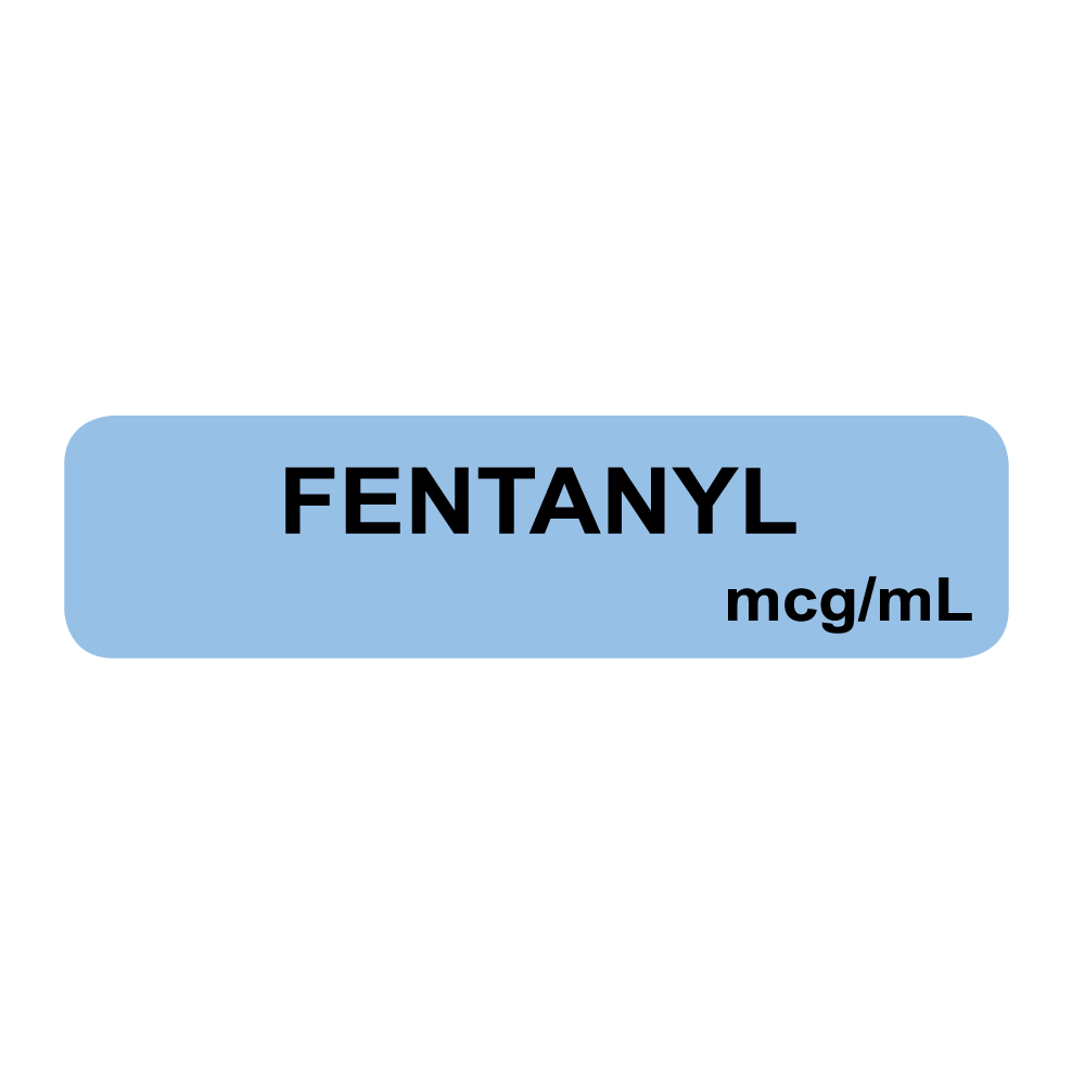 Fentany Mcg/Ml  Anesthesia Label Roll product image