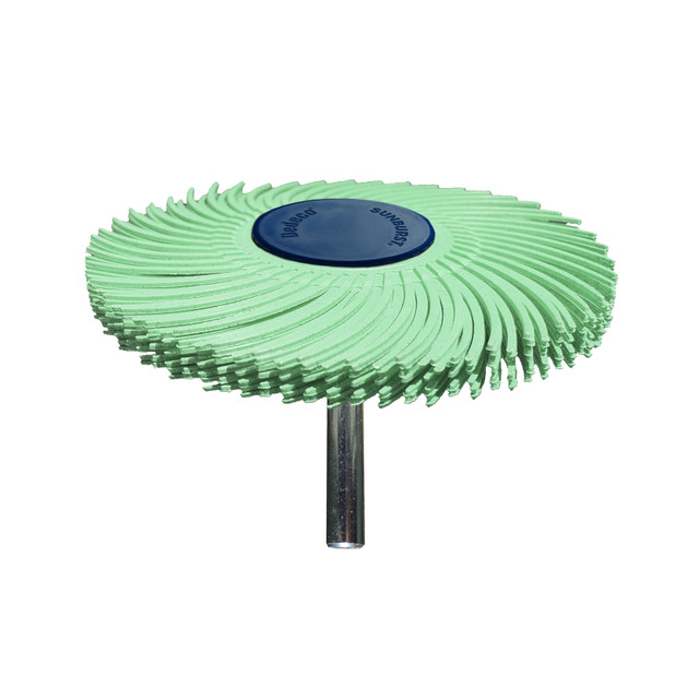 Sunburst 3" TC 6-Ply Light Green 1 Micron (A/O) 1/4" product image