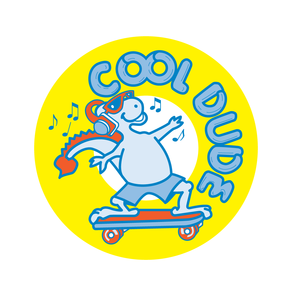 Cool Dude Label Roll product image