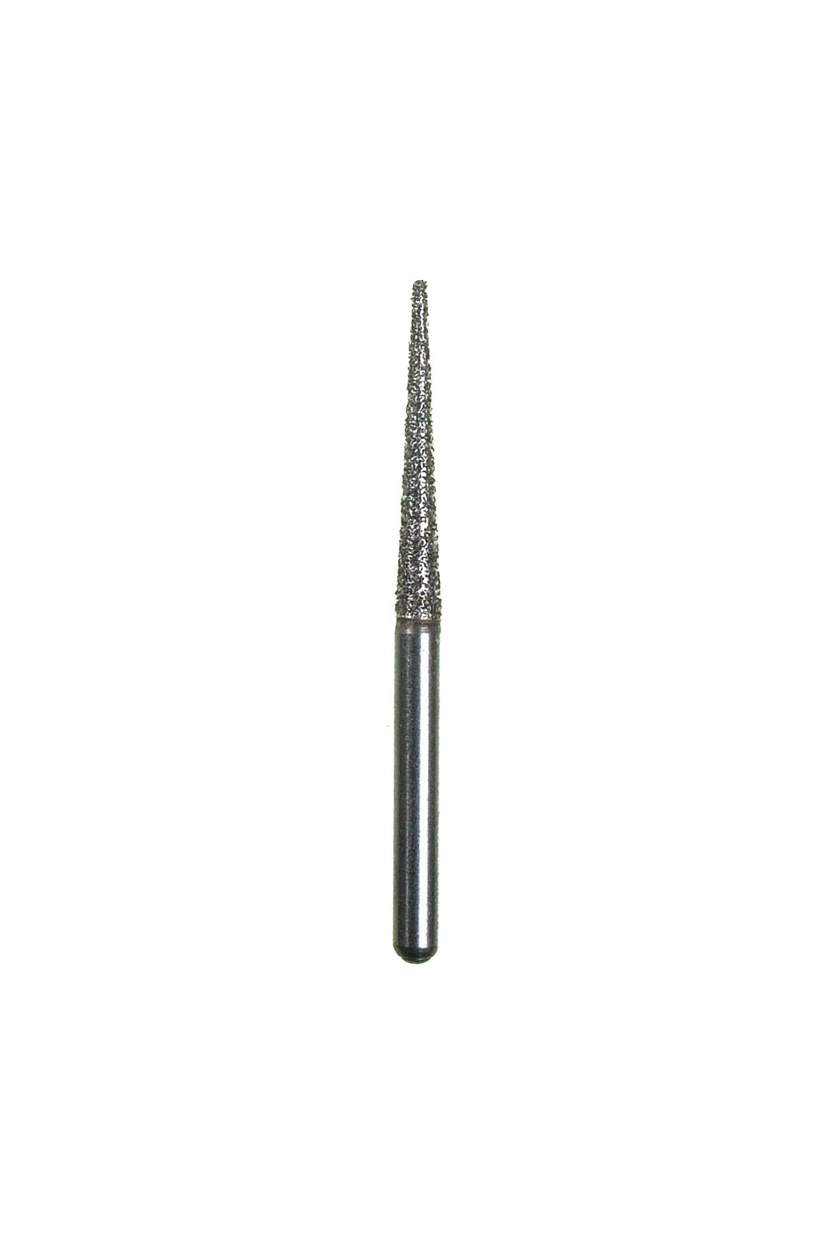 #770.11 Medium Round End Taper Spring Diamond FG 850-012 Single-Use Pack of 25 product image