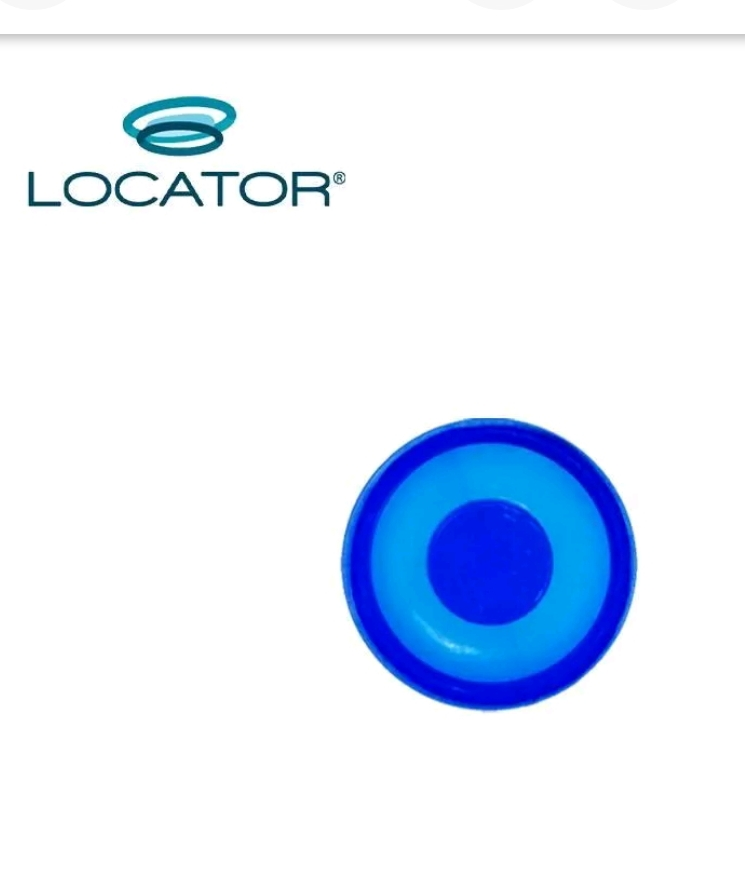 Locator Extra Light Retention Male Caps Blue Pack of 4 product image