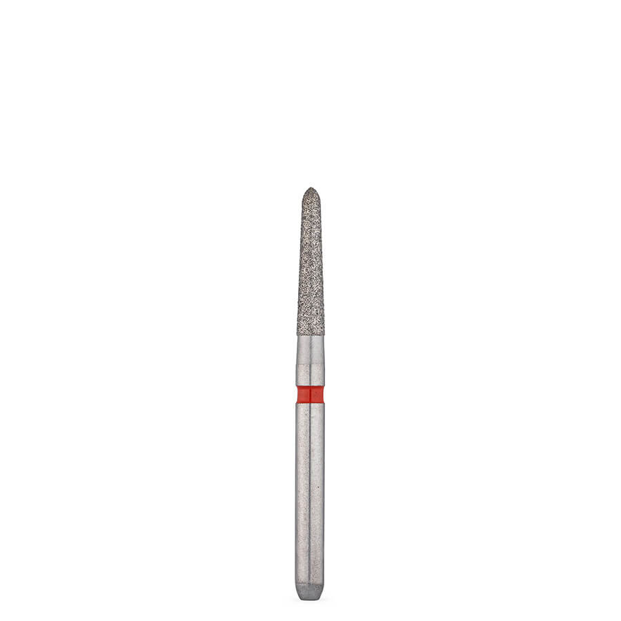 #8878K-31-016 Fine Modified Round-End Taper Diamond FG Pack of 5 product image