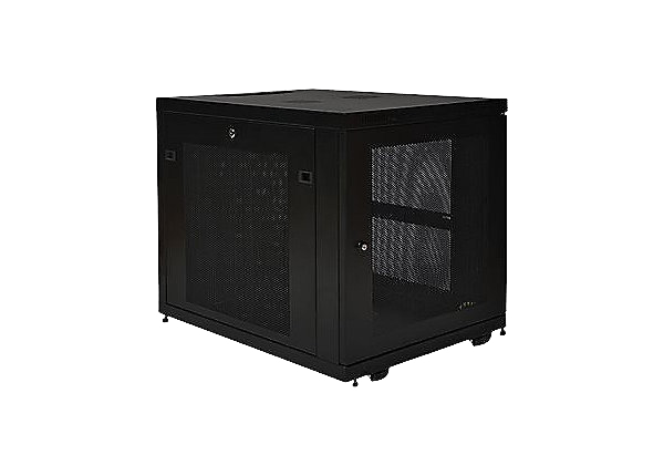 Tripp Lite 12U Rack Enclosure Server Cabinet Doors & Sides 1000lb Capacity product image