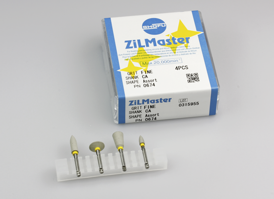 ZilMaster Abrasive Fine Assorted Assorted 4/Pk product image