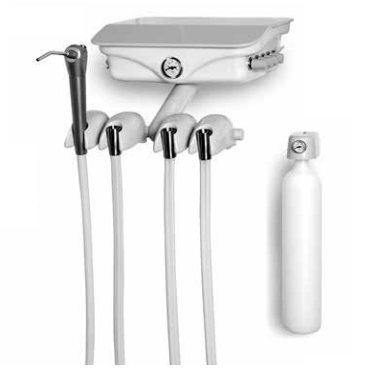 Doctors 3-Hp Control Top Shelf Mount with Swivel product image