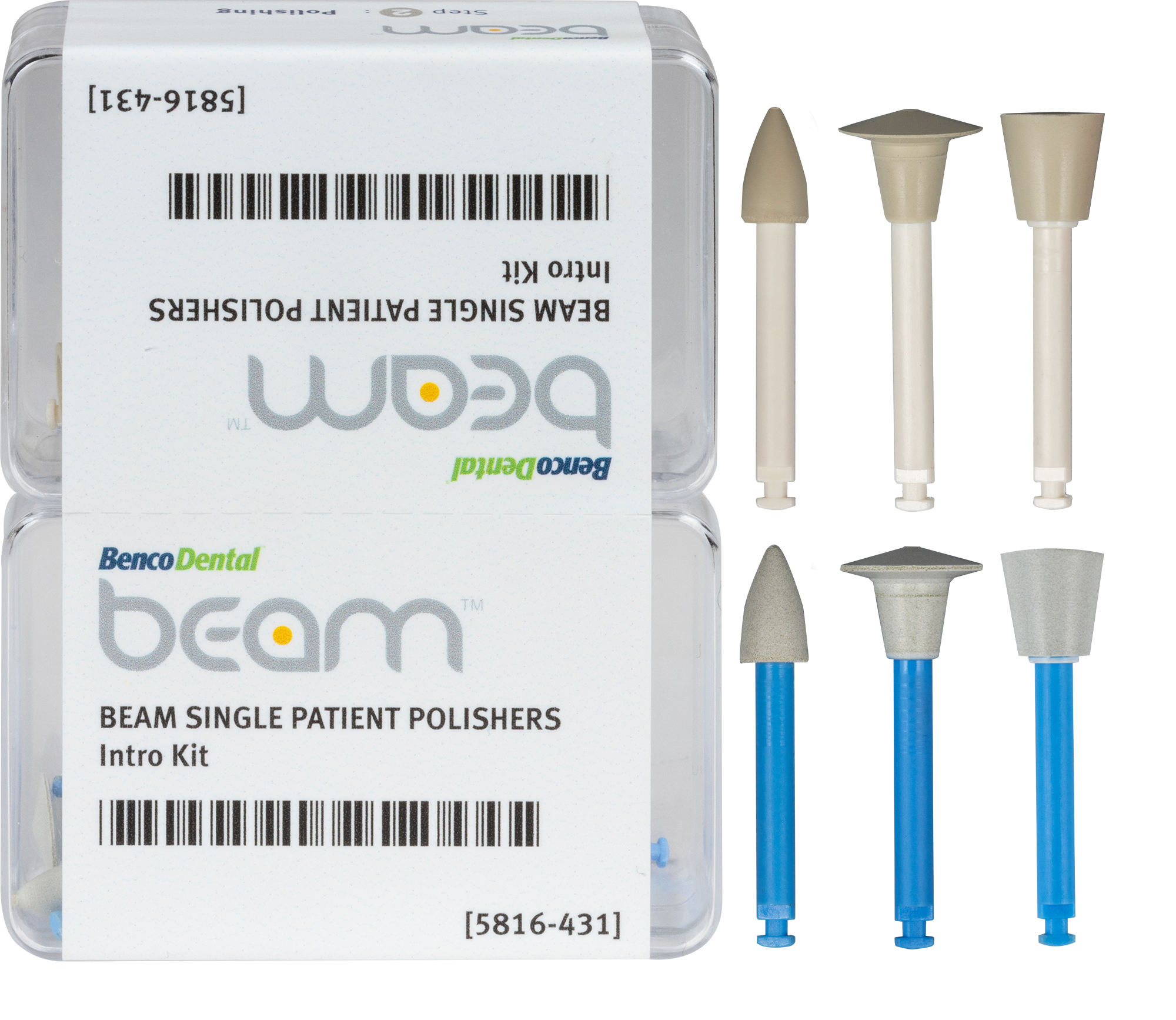 Beam™ Single Patient Polishers Intro Kit Box of 12 product image