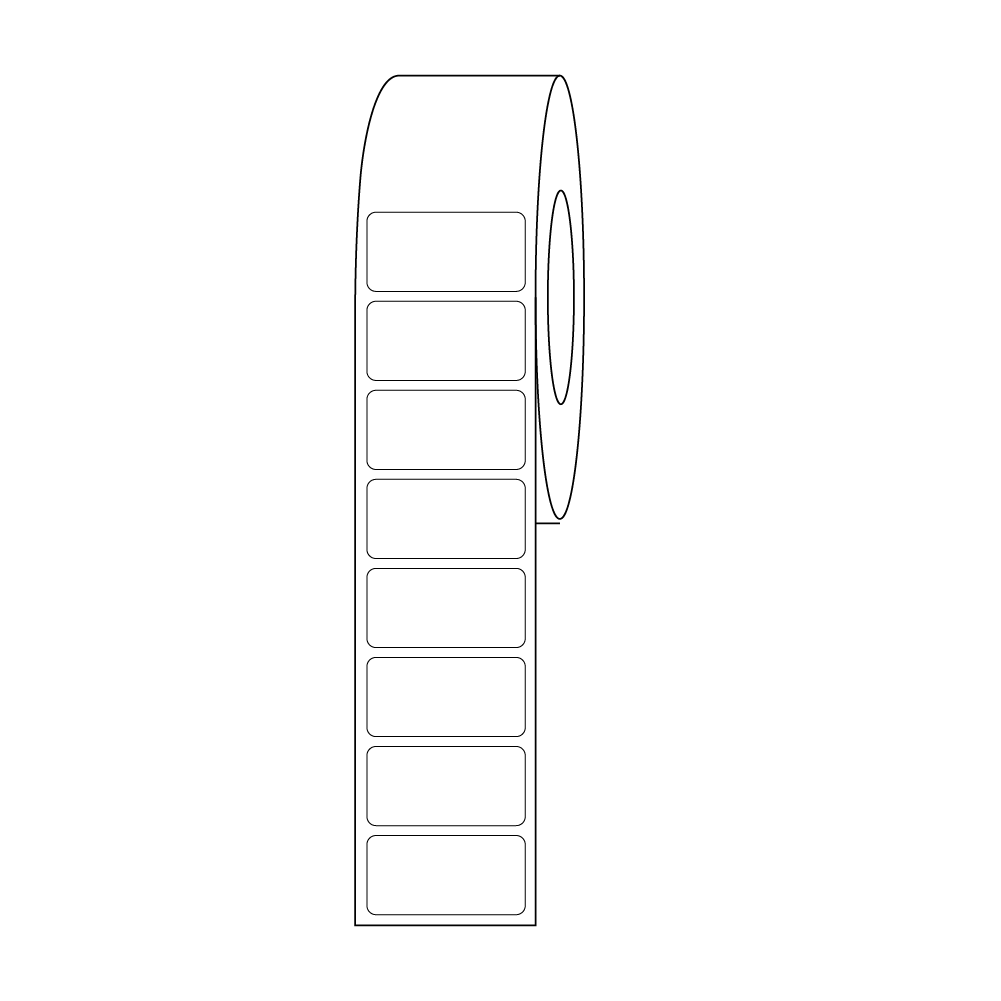 Laser Sheet Labels 1" x 2" 1/Roll product image