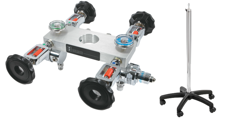 Tall Stand with 4 Cylinder Yoke Block product image