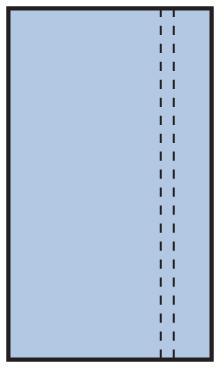 Utility Drape with Tape 15" x 26" Case of 600 product image