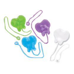 Dentist Office Supplies 12 Pack Tooth-Shaped Sticky Notes - 2.36x3.07 Inch Dental Memo Pads Tooth Shaped Memo Pads 2.36x3.07 Inch 12 Pack