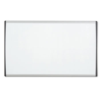 Quartet® Magnetic Dry-Erase Board Steel 14" x 24" White Surface Silver Aluminum Frame product image