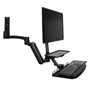 Inverted Computer Mount with 16″ of Vertical Adjustability product image