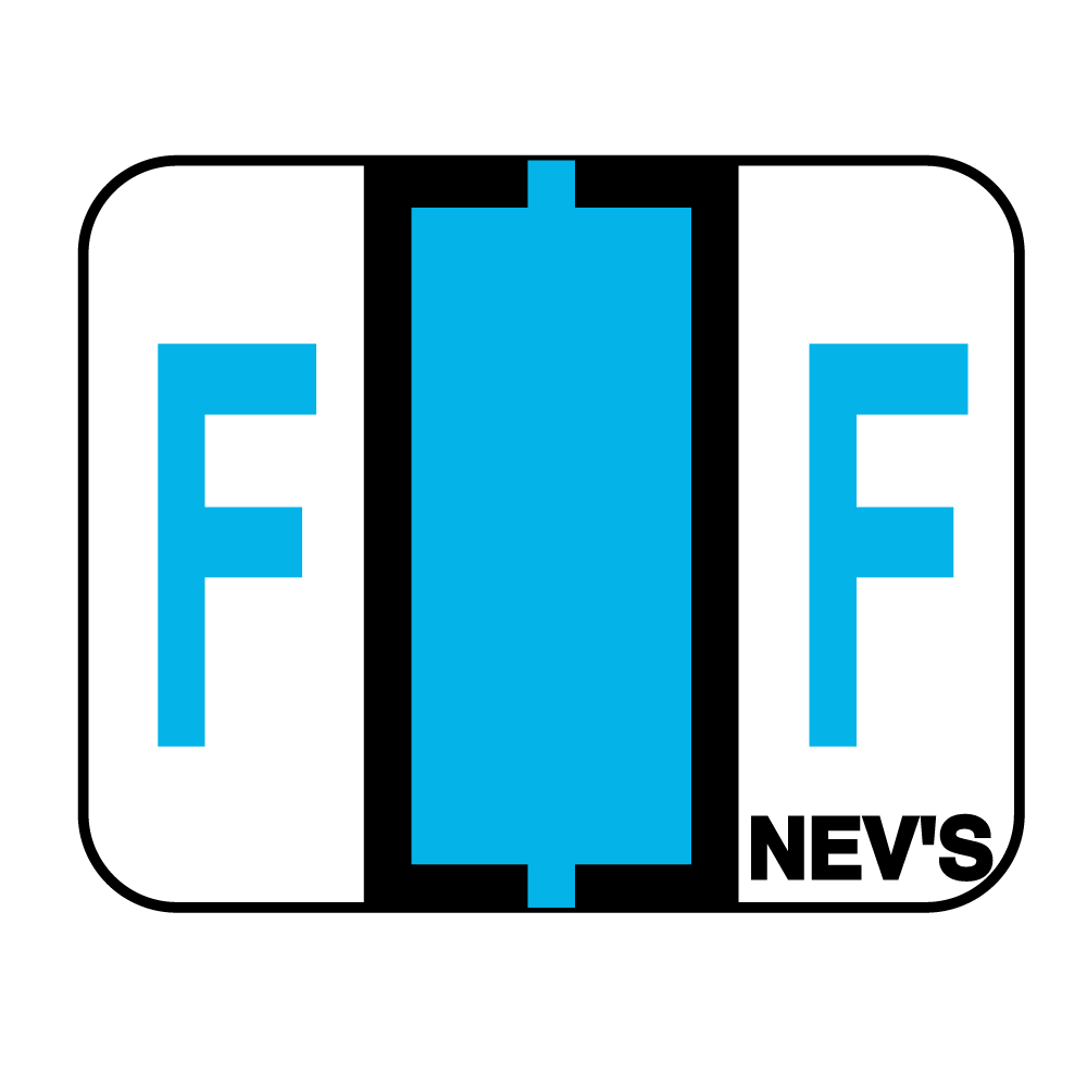 Tabbie Filing Labels Large Letter F 1/Roll product image