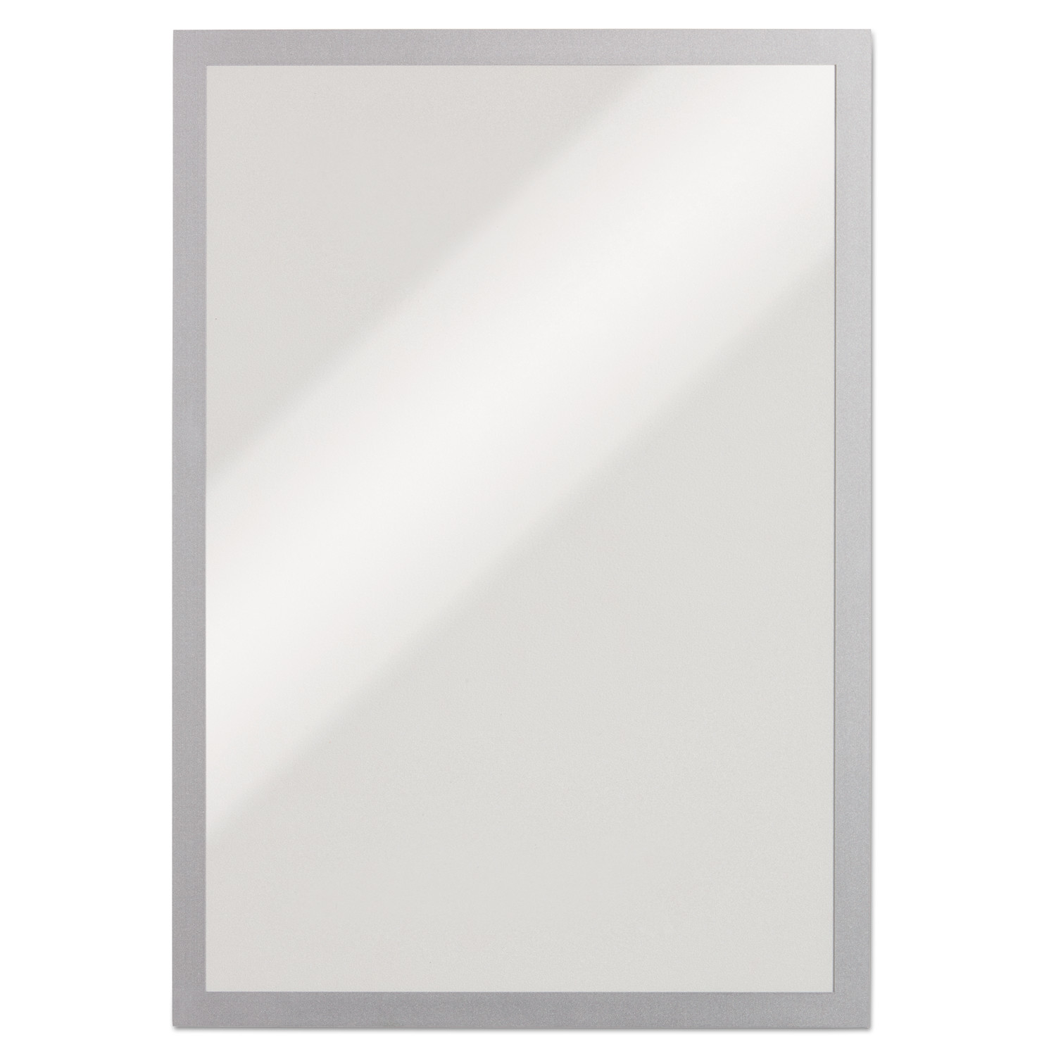 Durable® DURAFRAME Sign Holder 11" x 17" Silver Pack of 2 product image