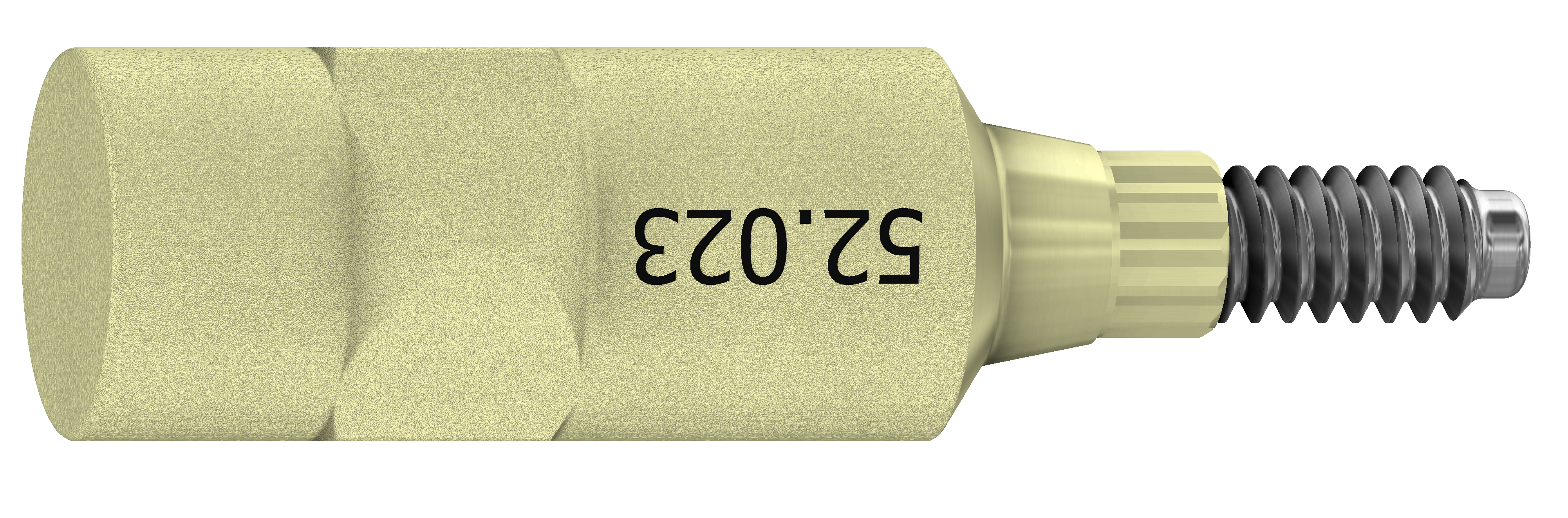 Scan Abutment Intraoral 3.0 on Implant Titanium Coating ZrN- Internal Hex Conic product image