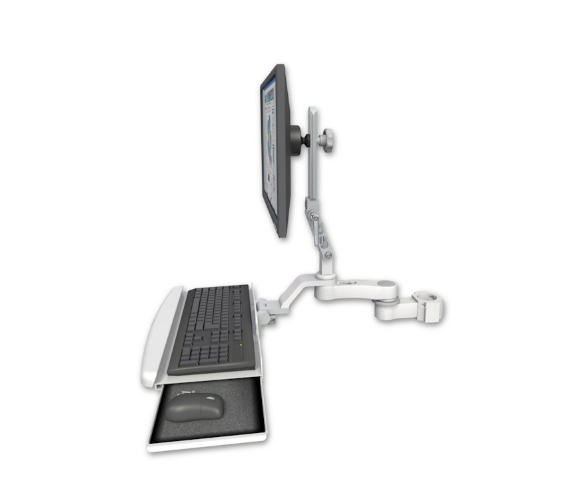 UL510 Monitor Mountt, 2" Pole Mount Universal Tray UL3 Short Arm product image