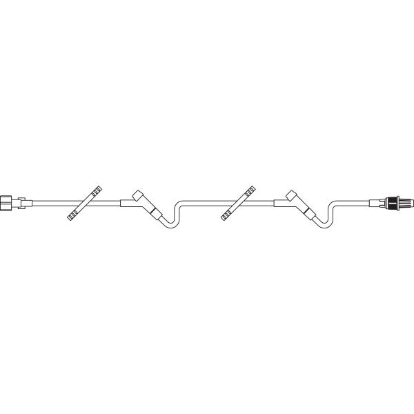 IV Extension Set, Standard Bore, IV Catheter, Interlink Injection Site,  Male LL Adapter, 5inch