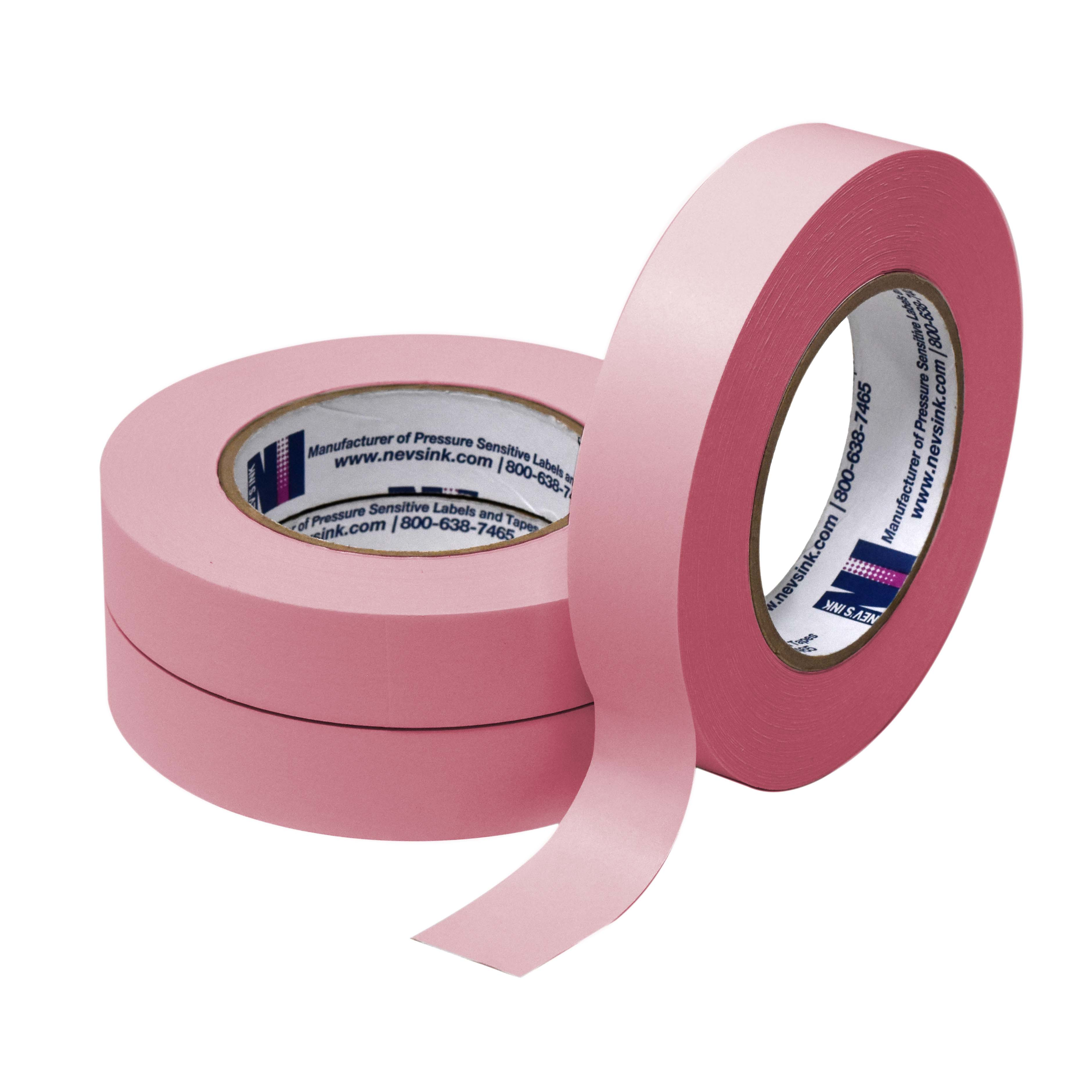 Pink Labeling Tape 1" Wide x 60yd Box of 3 product image