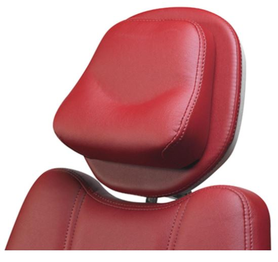 Black Headrest LL-63 Lever Lock Flat Magnetic UL Pro Standard Foam product image