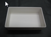 White Bin 6" x 9" product image