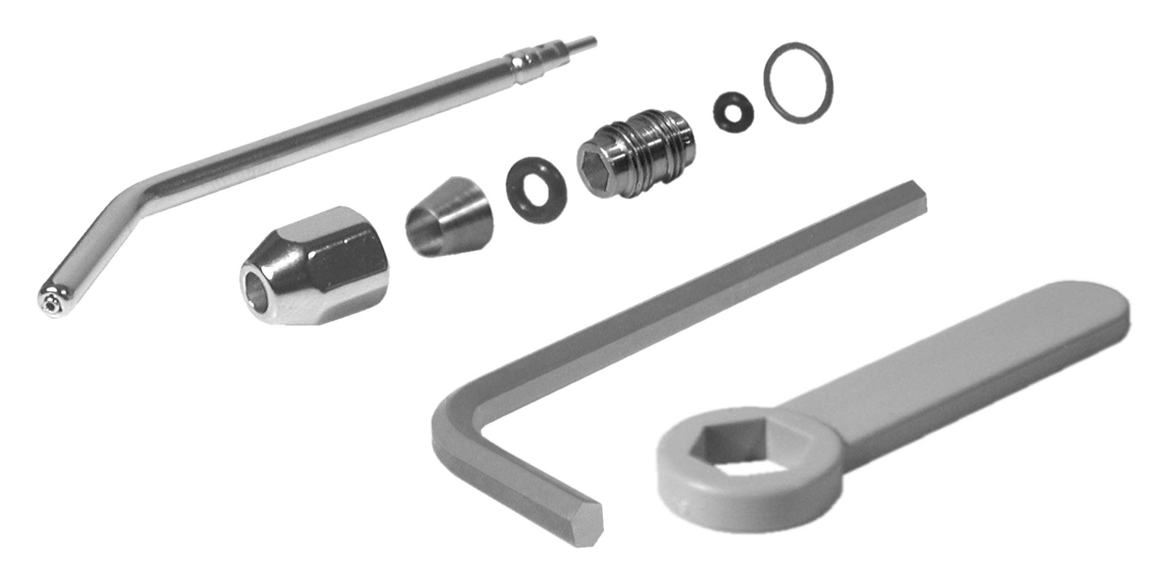 Syringe Tip Kit Autoclavable Matte Chrome Finish product image