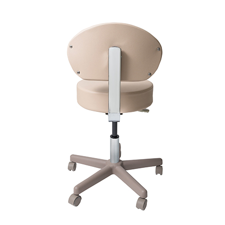 Standard Doctor Stool Sub-Assembly without Upholstery Beige Base product image