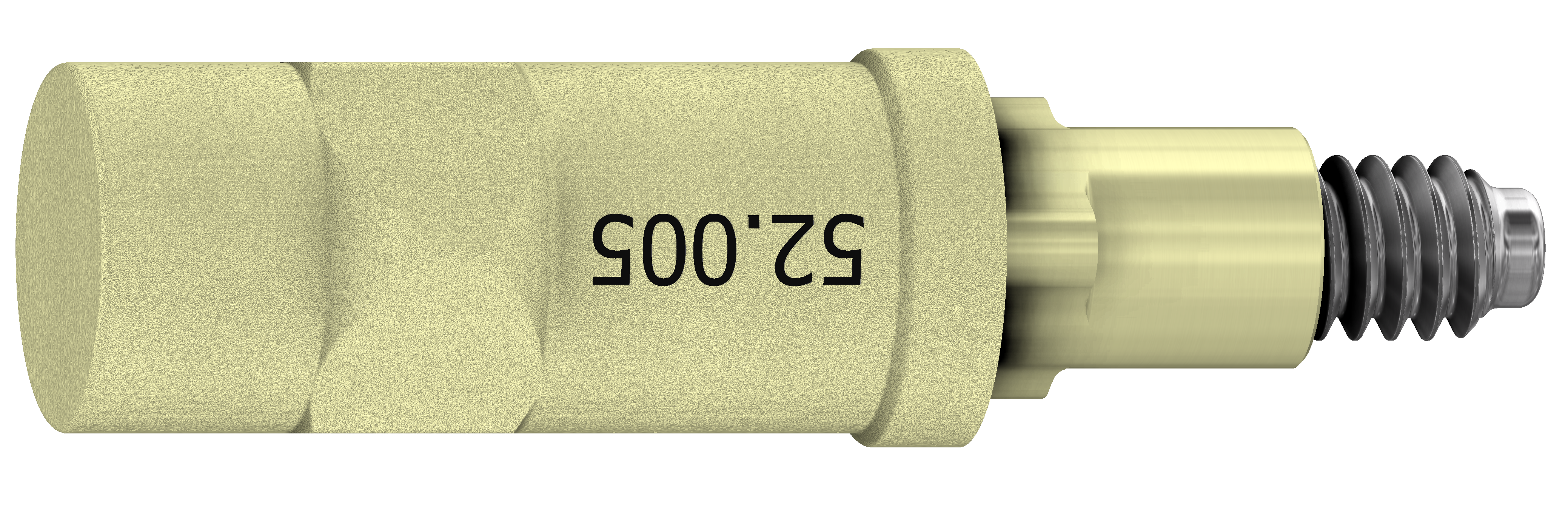 Scan Abutment Intraoral RP Titanium Coating ZrN - Trilobe product image