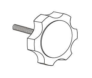 Grey 1/4-20 X 5/8 Knob Assembly product image