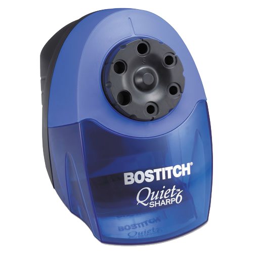 Bostitch® QuietSharp 6 Classroom Electric Pencil Sharpener Blue product image