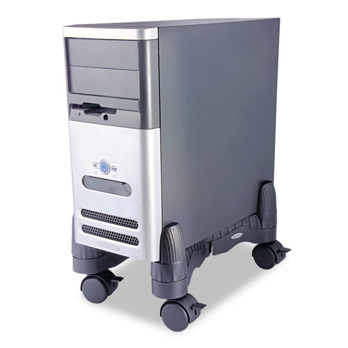 Kantek Black 4-1/2w x 16d x 7h Mobile CPU Stand product image