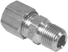 Tube to Male Pipe Connector Compression 1/2 X 1/4 MPT product image