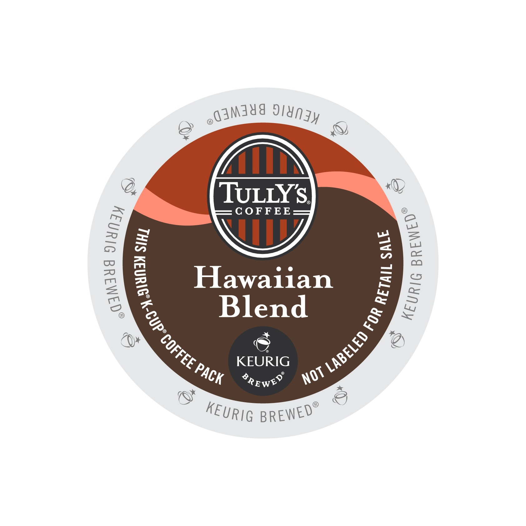 Tully\'s Coffee Hawaiian Blend K-Cup 22/Bx product image