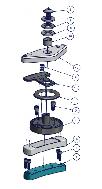 522 Torso Band Rotation Mechanism Kit product image