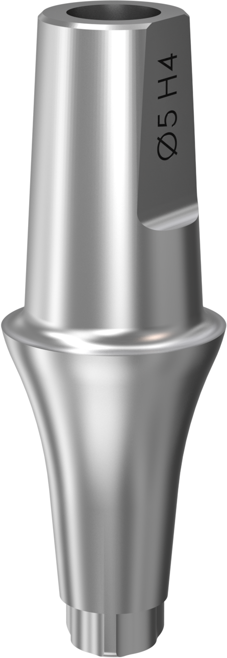 Kontact Non scalloped Straight Standard Abutment Ø5.0mm H 04mm image