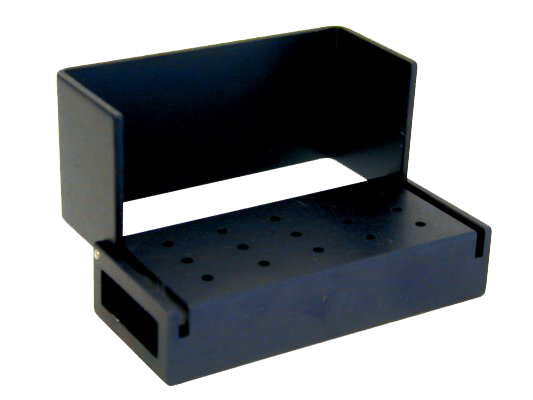 Logic Set Bur Block Aluminum 15 Hole Black Ea image