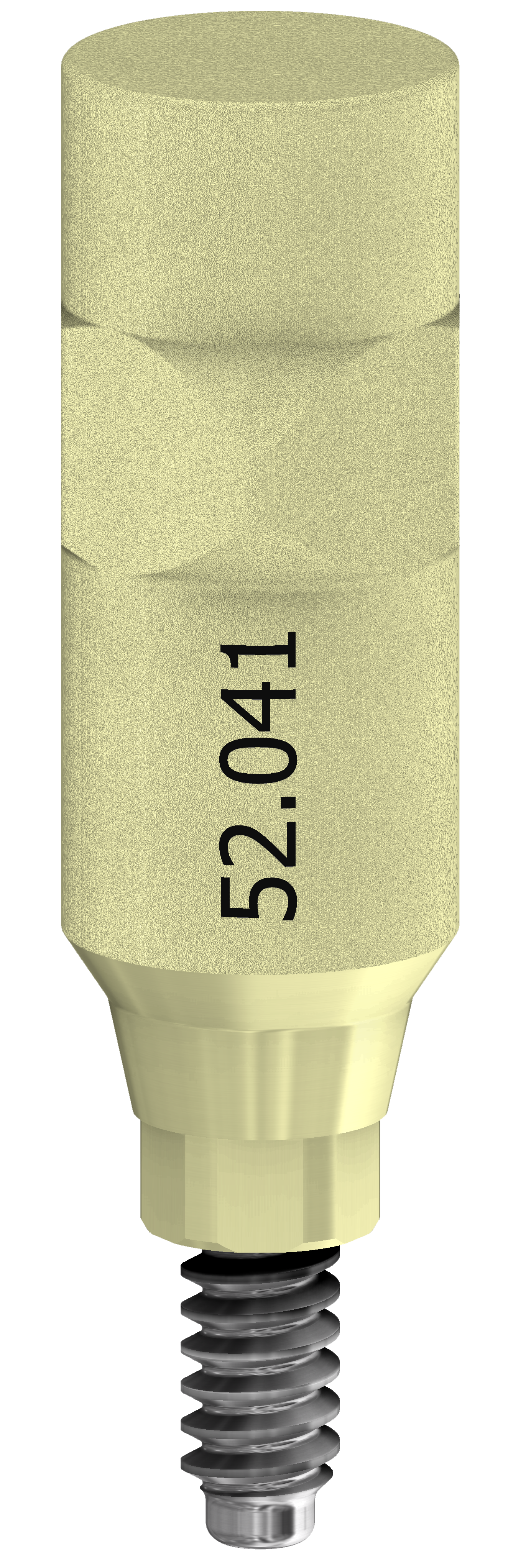 Scan Abutment Intraoral NP Titanium Coating ZrN - Active Hex image