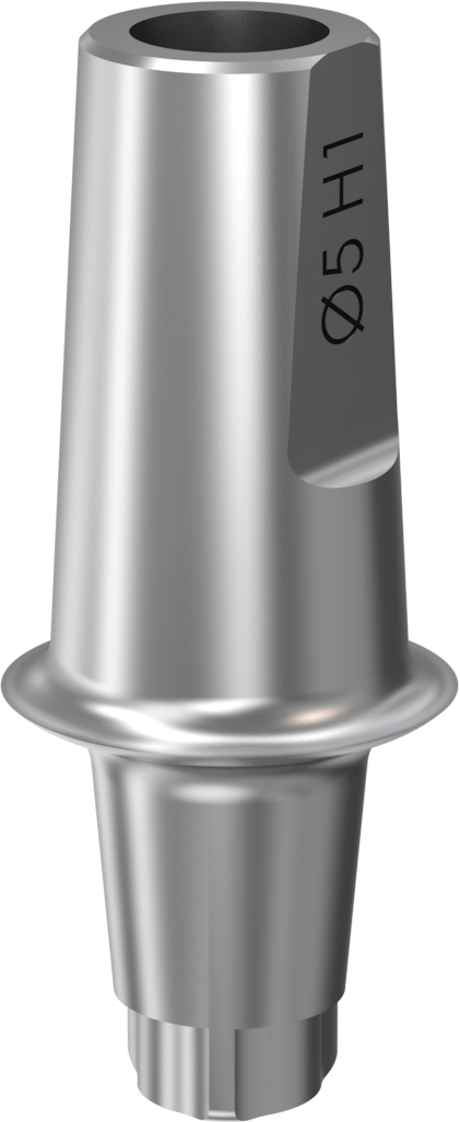 Kontact Non scalloped Straight Standard Abutment Ø5.0mm H 01mm image