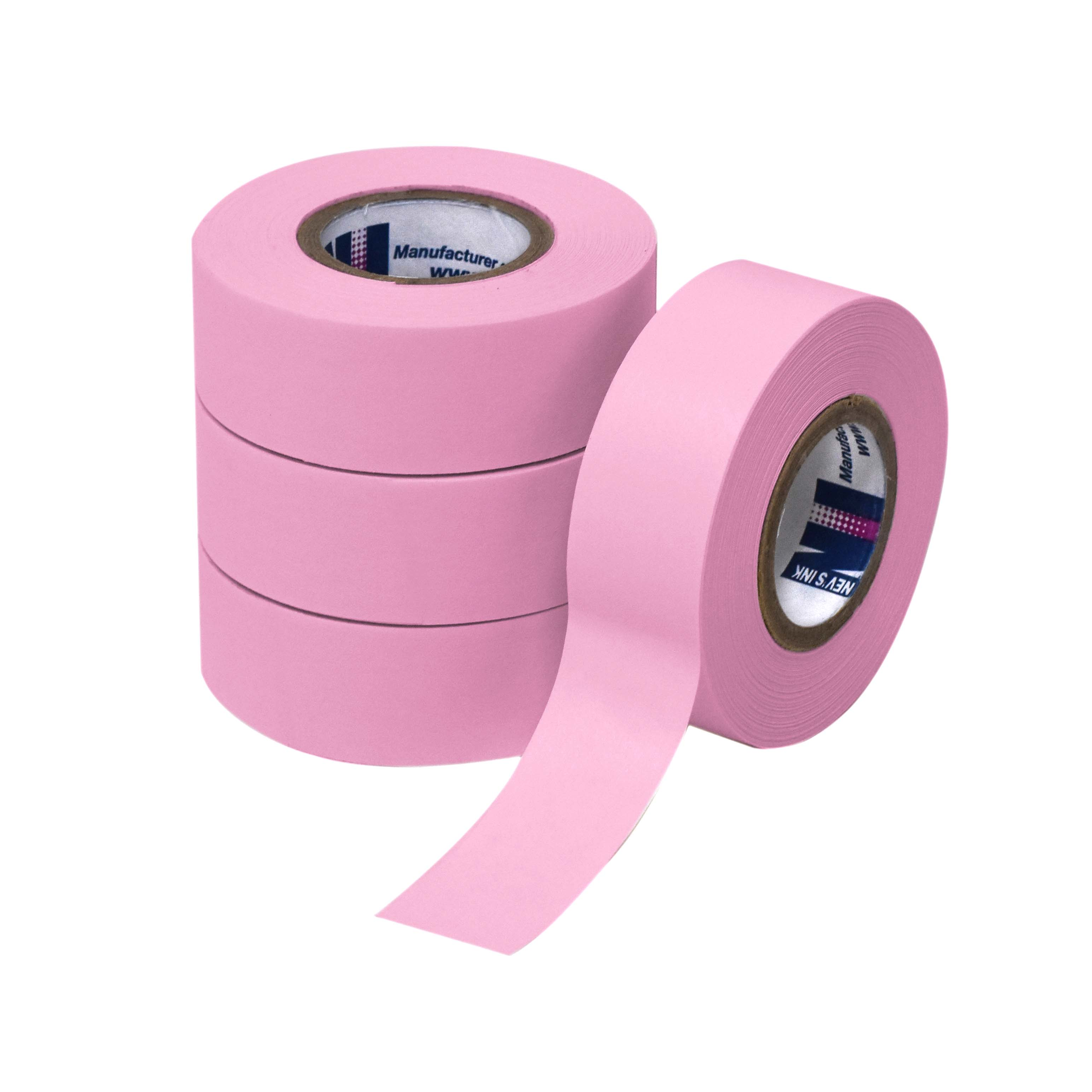 Pink Labeling Tape 3/4" Wide x 500" Box of 4 product image