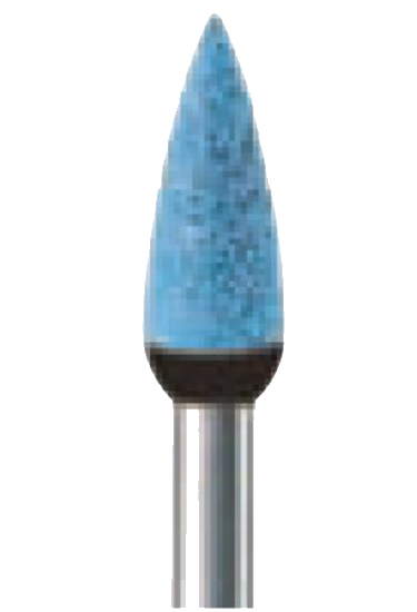 Medium Ceramic Plus Polisher Flame RA Pack of 5 image