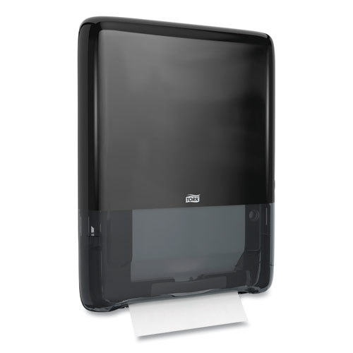 Tork® Peakserve H5 Mini Continuous Hand Towel Dispenser Black 14.44 w x 3.97 d x 19.3 h product image