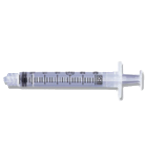 Monoject™ 3ml Syringe, Luer-Lock Tip, Rigid Pack, Sterile, 100/Box