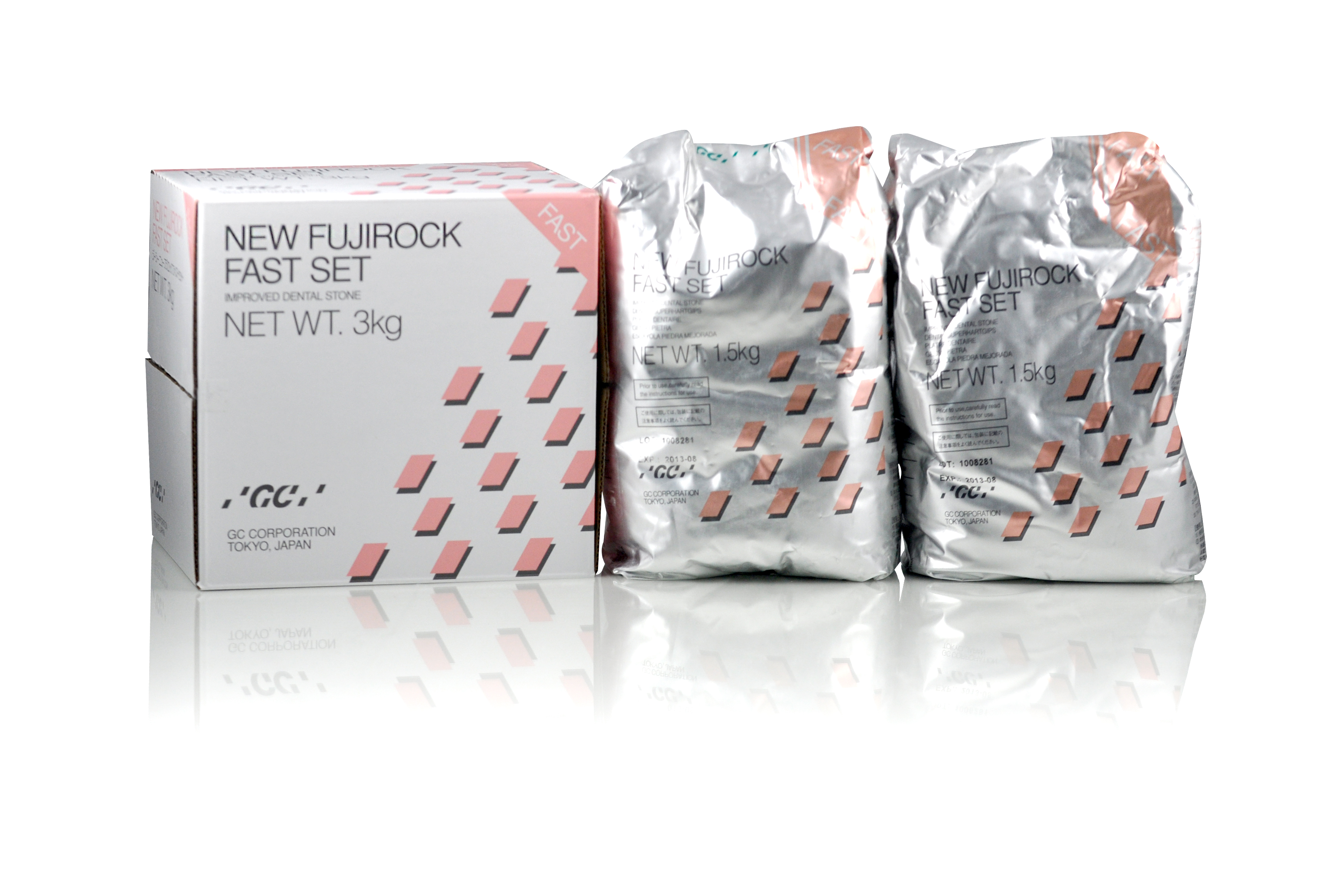 New FUJIROCK Fast Set Dental Die Stone Golden Brown 50lb | Benco