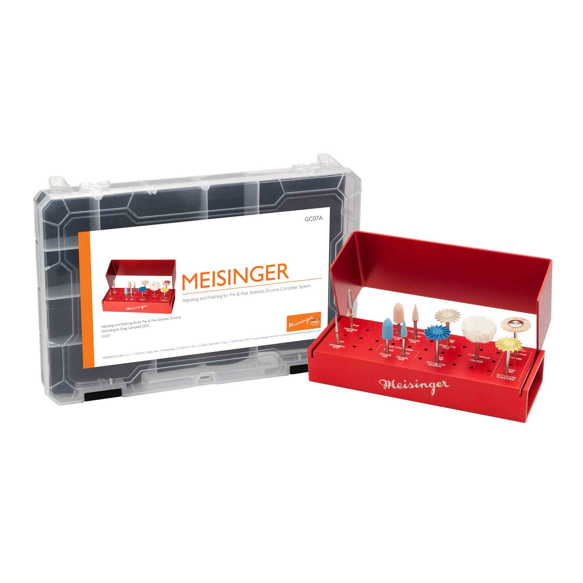 Zirconia Adjusting & Polishing Pre & Post Sintered Complete System product image